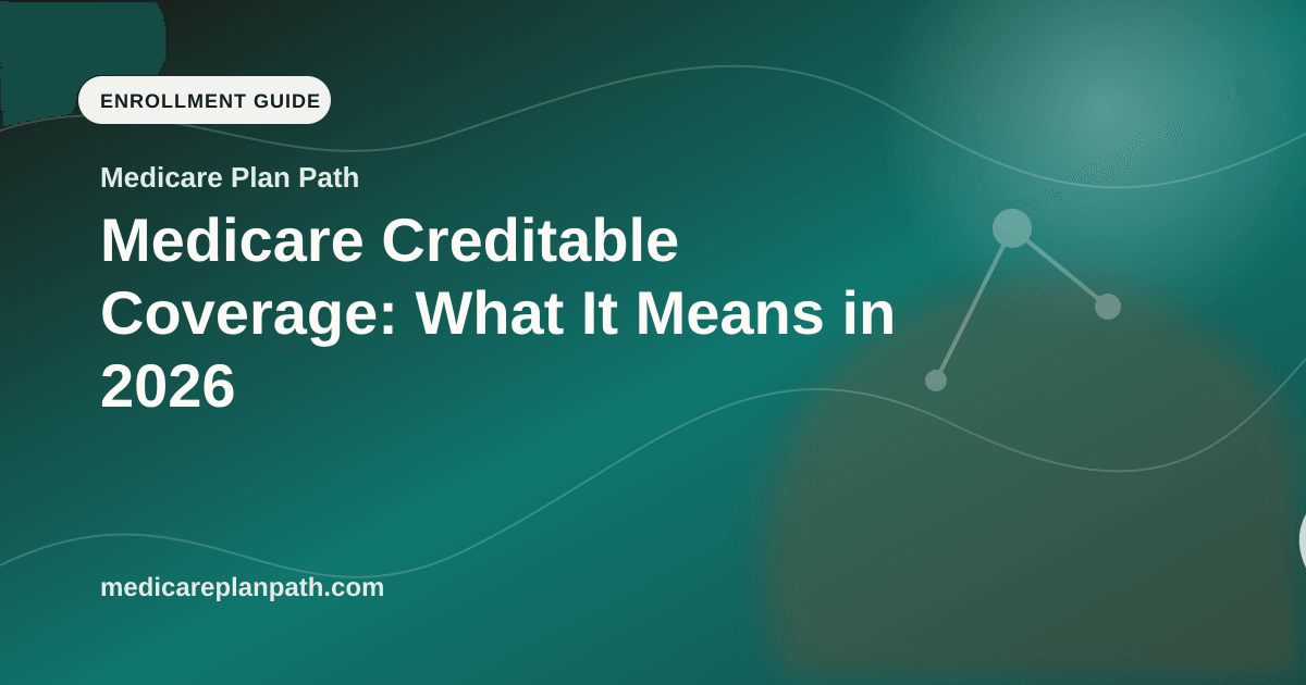 Medicare Creditable Coverage: What It Means in 2026