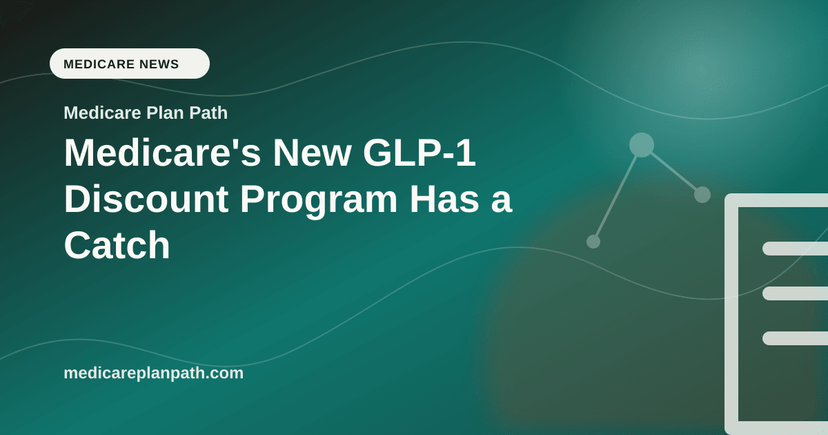 Medicare's New GLP-1 Discount Program Has a Catch