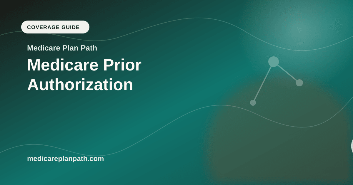 Medicare Prior Authorization
