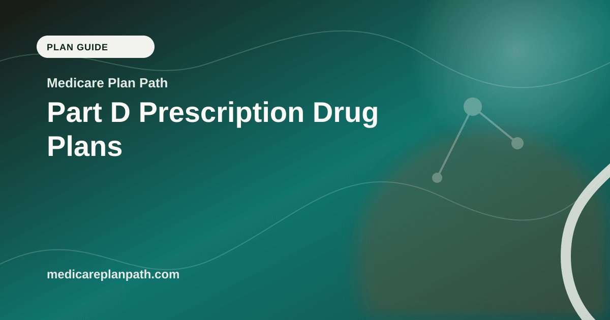 Part D Prescription Drug Plans