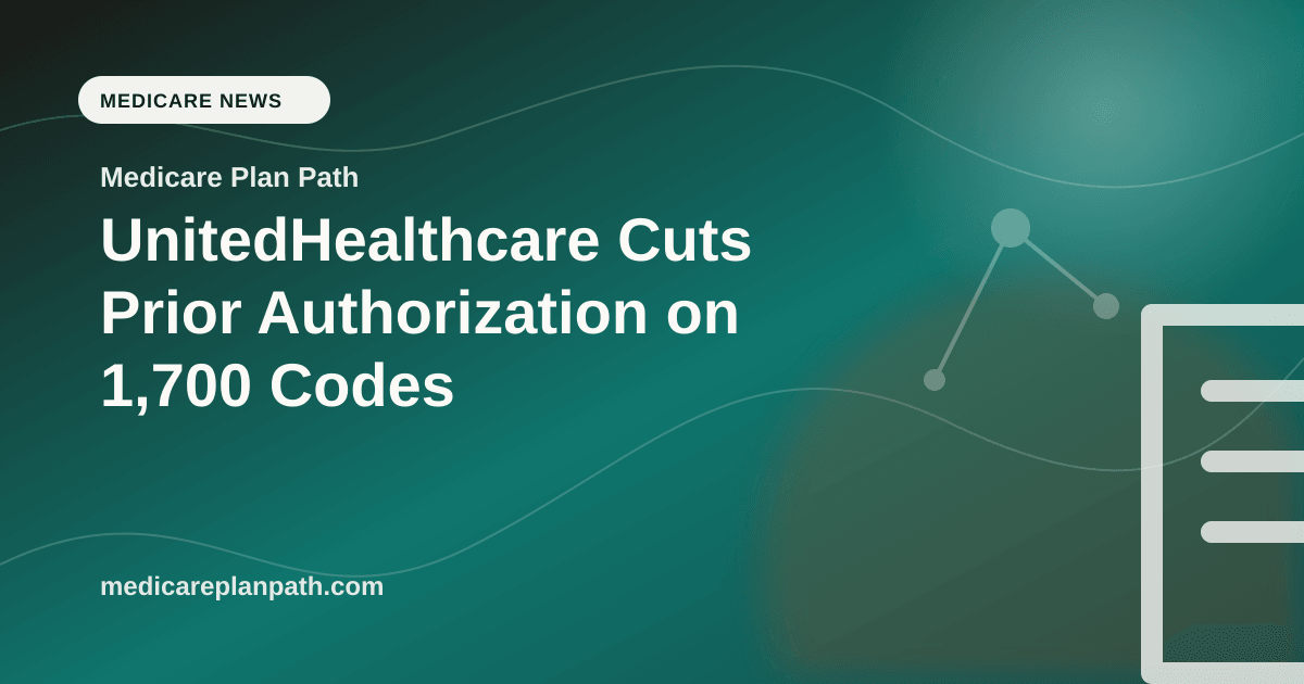 UnitedHealthcare Cuts Prior Authorization on 1,700 Codes